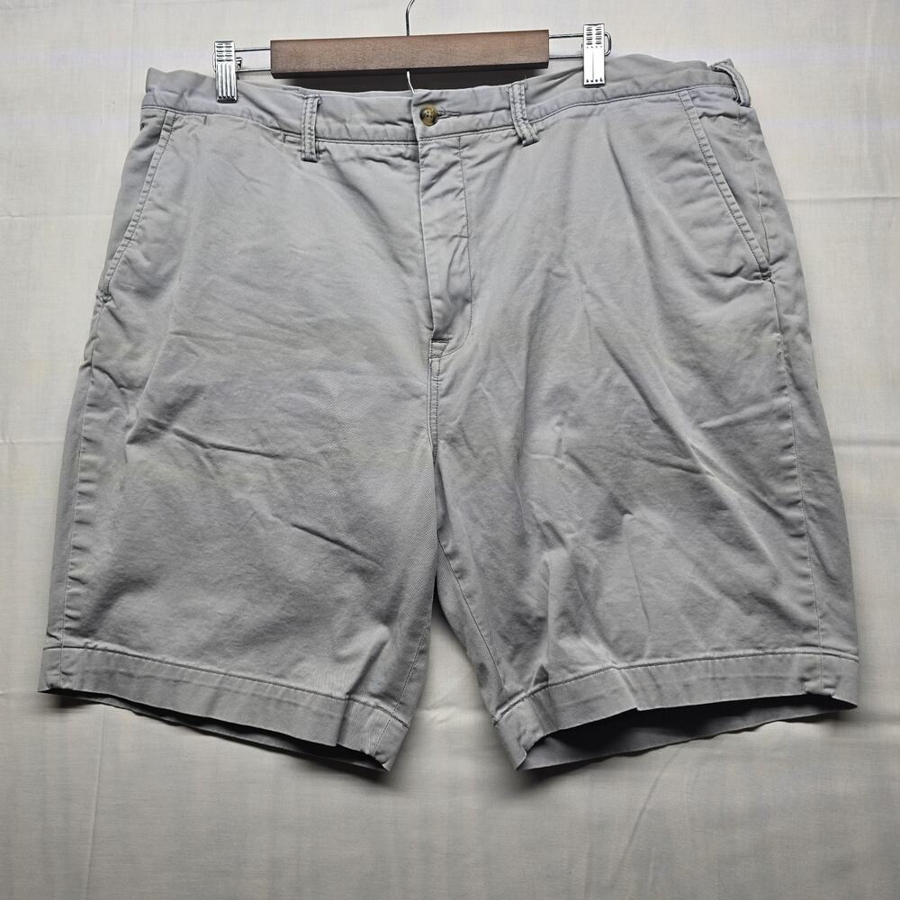 Polo Ralph Lauren Mens 40 Gray Stretch Classic Fit Chino Shorts